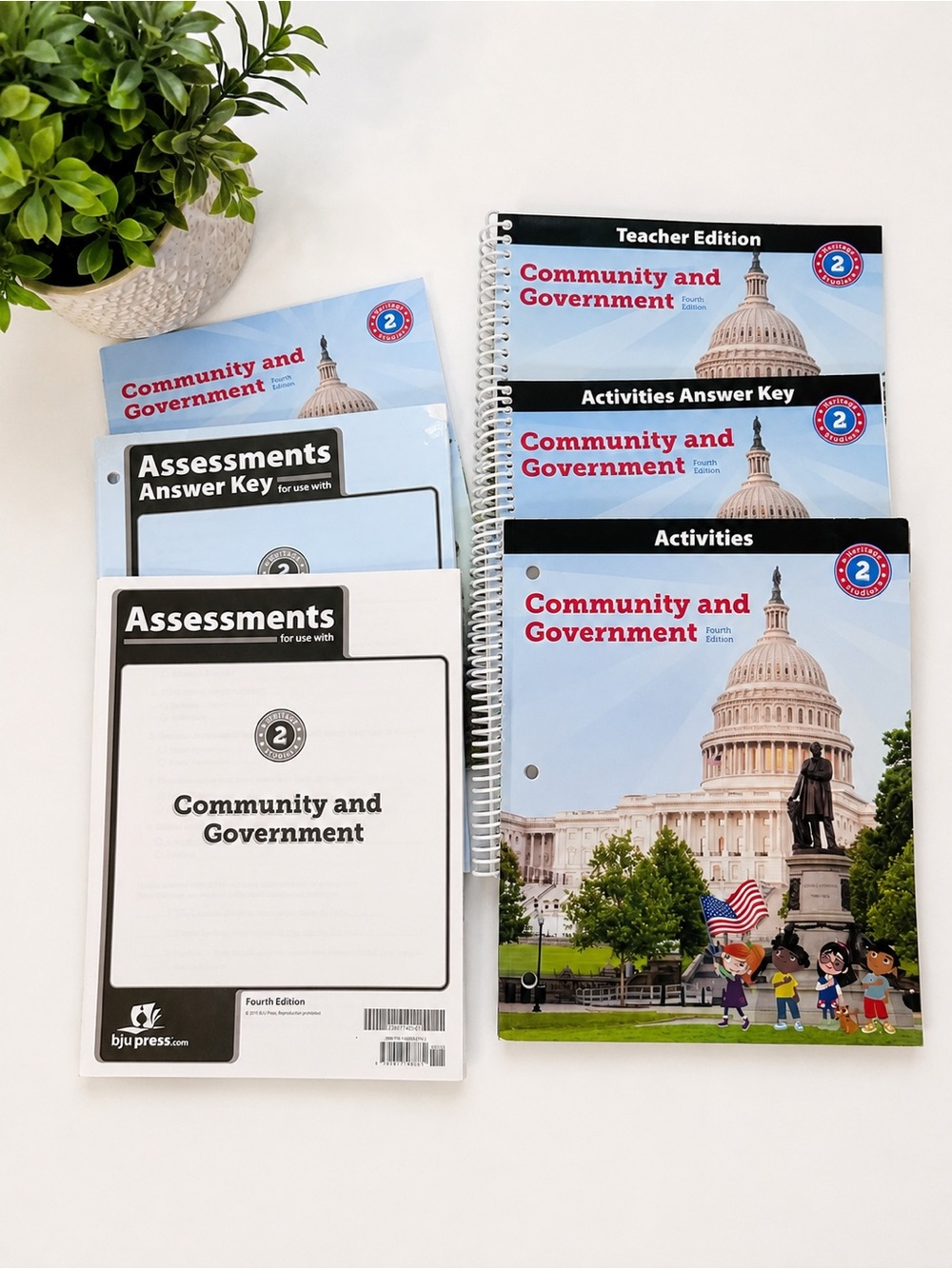 BJU Press Heritage Studies 2: Community & Government (4th Edition) 2nd Grade